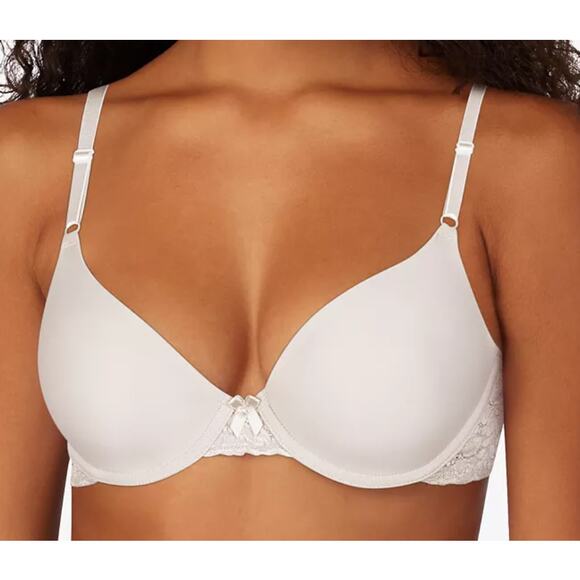Maidenform Women's Demi Underwire Lace Bra DM7900 38C Almond NWT - Picture 3 of 3
